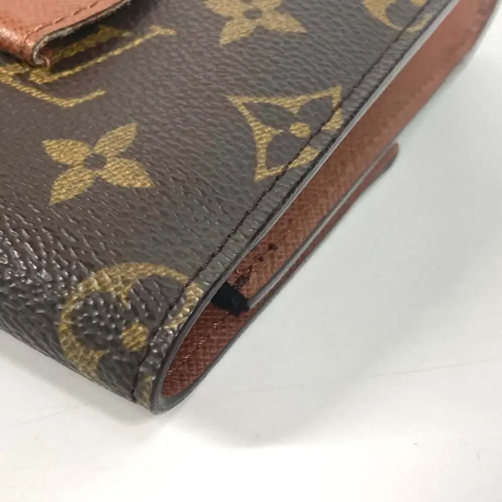 LOUIS VUITTON Authentic Brown Monogram Canvas Hobo Bag